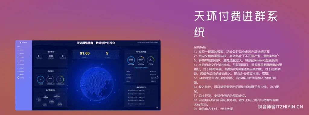 天环付费进群系统源码V2.0-知新网